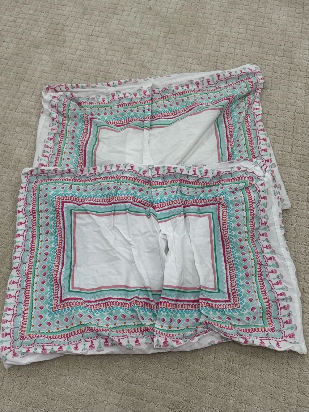 Lilly Pulitzer for Pottery Barn Kids Beautiful Printed Pillow Cases